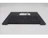 Lenovo 5M11Q54675 C-Cover with keyboard, Russian, Black, Backlight, US
