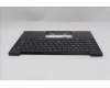 Lenovo 5M11Q54784 C-Cover with keyboard, Arabic, Black, Backlight, US