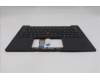 Lenovo 5M11Q54918 C-Cover with keyboard, Icelandic, Black, Backlight, UK