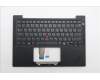 Lenovo 5M11Q54985 C-Cover with keyboard, Russian, Black, Backlight, US