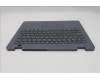 Lenovo 5M11Q55249 C-Cover with keyboard, Portuguese, Luna Grey, Non-Backlight, No World Face Camera, UK