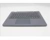 Lenovo 5M11Q55280 C-Cover with keyboard, French, Luna Grey, Non-Backlight, World Face Camera, US