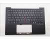 Lenovo 5M11Q55979 C-Cover with keyboard, Israel(Hebrew), Deep Black, FingerPrint Reader, WLAN, US