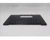 Lenovo 5M11Q55997 C-Cover with keyboard, Turkish, Deep Black, FingerPrint Reader, WLAN, UK