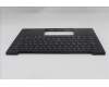 Lenovo 5M11Q56042 C-Cover with keyboard, Bulgarian, Deep Black, FingerPrint Reader, WWAN, UK