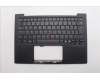 Lenovo 5M11Q56044 C-Cover with keyboard, Czech Slovakian, Deep Black, FingerPrint Reader, WWAN, UK