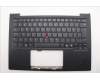 Lenovo 5M11Q56065 C-Cover with keyboard, Slovenian, Deep Black, FingerPrint Reader, WWAN, UK