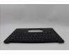 Lenovo 5M11Q60633 C-Cover with keyboard, Icelandic, Black, Backlight, UK