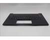 Lenovo 5M11Q60679 C-Cover with keyboard, Switzerland, Black, Backlight, UK