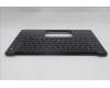 Lenovo 5M11Q60679 C-Cover with keyboard, Switzerland, Black, Backlight, UK