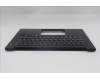 Lenovo 5M11Q60823 C-Cover with keyboard, Italian, Black, Backlight, UK
