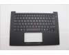 Lenovo 5M11Q60825 C-Cover with keyboard, Italian, Black, Backlight, UK