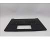 Lenovo 5M11Q60833 C-Cover with keyboard, Korean, Black, Backlight, Smart Card Reader, US