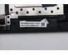 Lenovo 5M11Q60859 C-Cover with keyboard, Spanish, Black, Backlight, Smart Card Reader, UK