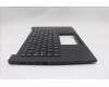 Lenovo 5M11Q60867 C-Cover with keyboard, Switzerland, Black, Backlight, UK