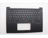 Lenovo 5M11Q60893 C-Cover with keyboard, Ukraine, Black, Backlight, US