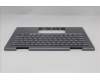 Lenovo 5M11R38918 C-Cover with keyboard, Arabic, Luna Grey, FingerPrint Reader, WLAN, US