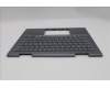 Lenovo 5M11R38946 C-Cover with keyboard, Hebrew, Luna Grey, FingerPrint Reader, WLAN, US
