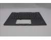 Lenovo 5M11R39462 C-Cover with keyboard, Switzerland, Luna Grey, FingerPrint Reader, WWAN, UK