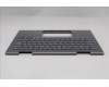 Lenovo 5M11R39489 C-Cover with keyboard, Czech Slovakian, Luna Grey, FingerPrint Reader, WWAN, UK
