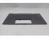 Lenovo 5M11R39514 C-Cover with keyboard, Italian, Luna Grey, FingerPrint Reader, WWAN, UK
