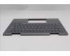 Lenovo 5M11R39514 C-Cover with keyboard, Italian, Luna Grey, FingerPrint Reader, WWAN, UK