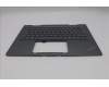 Lenovo 5M11R39529 C-Cover with keyboard, Portuguese, Luna Grey, FingerPrint Reader, WWAN, UK