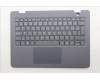 Lenovo 5M11R91292 C-Cover with keyboard, Czech Slovakian, Luna Grey, Backlight, No World Face Camera, UK