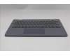 Lenovo 5M11R91301 C-Cover with keyboard, German, Luna Grey, Backlight, No World Face Camera, UK
