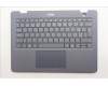 Lenovo 5M11R91380 C-Cover with keyboard, Switzerland, Luna Grey, Backlight, World Face Camera, UK
