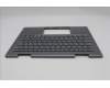 Lenovo 5M11R91508 C-Cover with keyboard, Hungarian, Grey, Backlight, FingerPrint Reader, WWAN, UK