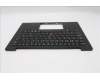 Lenovo 5M11S09540 C-Cover with keyboard, Czech Slovakian, Black, Backlight, UK