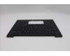 Lenovo 5M11S09556 C-Cover with keyboard, Greek, Black, Backlight, US
