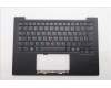 Lenovo 5M11S09585 C-Cover with keyboard, Spanish, Black, Backlight, UK