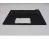 Lenovo 5M11S09616 C-Cover with keyboard, Danish, Black, Backlight, WWAN, UK
