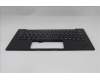 Lenovo 5M11S09629 C-Cover with keyboard, German, Black, Backlight, WWAN, UK