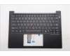 Lenovo 5M11S09681 C-Cover with keyboard, Arabic, Black, US