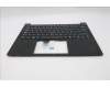 Lenovo 5M11S09686 C-Cover with keyboard, Spanish, Black, UK