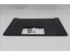 Lenovo 5M11S09687 C-Cover with keyboard, Spanish, Black, UK