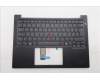Lenovo 5M11S09699 C-Cover with keyboard, Italian, Black, UK