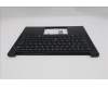 Lenovo 5M11S09703 C-Cover with keyboard, Portuguese, Black, UK