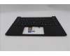 Lenovo 5M11S09711 C-Cover with keyboard, Swedish/Finnish, Black, UK