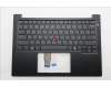 Lenovo 5M11S09743 C-Cover with keyboard, Ukraine, Black, US