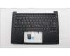 Lenovo 5M11S09753 C-Cover with keyboard, Arabic, Black, Backlight, US