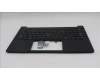 Lenovo 5M11S09753 C-Cover with keyboard, Arabic, Black, Backlight, US