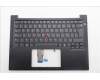 Lenovo 5M11S09766 C-Cover with keyboard, Spanish, Black, Backlight, UK