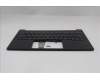Lenovo 5M11S09786 C-Cover with keyboard, Hebrew, Black, Backlight, US