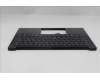 Lenovo 5M11S09818 C-Cover with keyboard, Nordic, Black, Backlight, UK