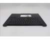 Lenovo 5M11S09822 C-Cover with keyboard, Switzerland, Black, Backlight, UK