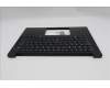 Lenovo 5M11S09907 C-Cover with keyboard, Norwegian, Black, UK
